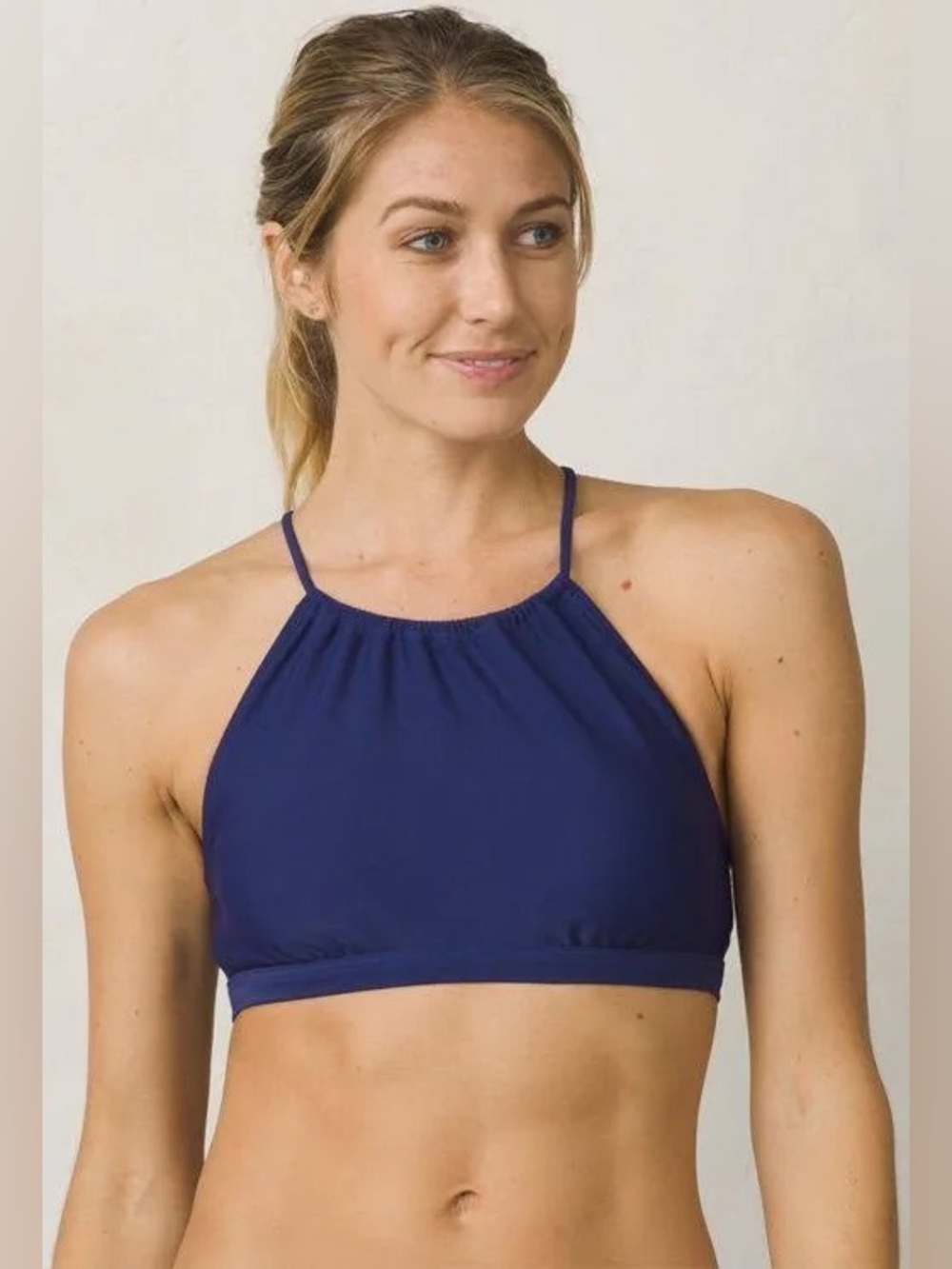 Prana Women’s Brina High-Neck Swim Bikini Top